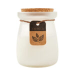 KTC 440 B - VELA VANILLE (BLANCO - VIDRIO - PARAFINA - CORCHO) - Imagen 2