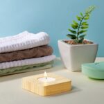 VELA ZAZEN BEIGE KTC 490 BE (BAMBÚ - PARAFINA) - Imagen 4