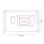 KTC 540 C - MANDIL CORTO ZOG CAFE (CAFE - CURPIEL) - Imagen 3