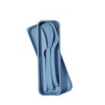 SET DE CUBIERTOS THAI AZUL KTC 590 A (PLÁSTICO - FIBRA DE TRIGO) - Imagen 2