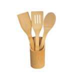 KTC 606 BE - SET DE UTENSILIOS AVIVA (BEIGE - BAMBU)