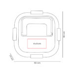 KTC 608 P - LONCHERA YEMEK ROSA (ROSA - PLASTICO - FIBRA DE TRIGO) - Imagen 5