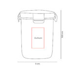 KTC 611 A - VASITO CONTENEDOR KEOP AZUL (AZUL - PLASTICO) - Imagen 5