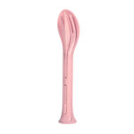 KTC 700 P - SET DE CUBIERTOS FLORENCIA ROSA (ROSA - PLASTICO - FIBRA DE TRIGO)