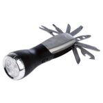 LÁMPARA CON NAVAJA PATHFINDER PLATA LAM 600 (METAL - PLÁSTICO)