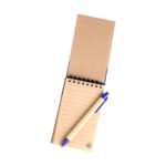 LIBRETA ECOLÓGICA MARSELLA AZUL MARINO LB-003A ( LB-003 - LB003 - CON BOLÍGRAFO,ESPIRAL ) - Imagen 2