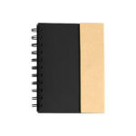 LIBRETA ECOLÓGICA GÉNOVA NEGRO LB-010N ( LB-010 - LB010 - ECOLÓGICAS,CON BOLÍGRAFO,ESPIRAL )