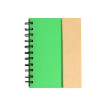 LIBRETA ECOLÓGICA GÉNOVA VERDE LB-010V ( LB-010 - LB010 - ECOLÓGICAS,CON BOLÍGRAFO,ESPIRAL )