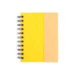 LIBRETA ECOLÓGICA GÉNOVA AMARILLO LB-010Y ( LB-010 - LB010 - ECOLÓGICAS,CON BOLÍGRAFO,ESPIRAL )