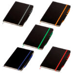 LIBRETA INDUS AZUL LB-030A ( LB-030 - LB030 - CON BOLÍGRAFO ) - Imagen 3