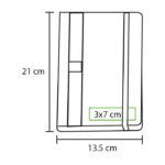 LIBRETA BELPASSO GRIS LB-037G ( LB-037 - LB037 -  ) - Imagen 5