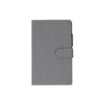 LIBRETA LIVORNO GRIS LB-057G ( LB-057 - LB057 - CON BOLÍGRAFO )