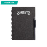 LIBRETA KANGAR NEGRO LB-059N ( LB-059 - LB059 - LIBRETAS,ECOLÓGICAS,ESPIRAL,CON BOLÍGRAFO ) - Imagen 3