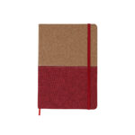 LIBRETA CORCHO BI TONO ROJO LB-062R ( LB-062 - LB062 - LIBRETAS )