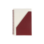 LIBRETA PONTEVICO ROJO PALIDO LB-079R ( LB-079 - LB079 - ECOLÓGICAS,ESPIRAL )