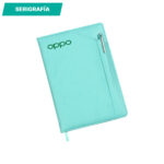 LIBRETA BIDIYA VERDE ESMERALDA LB-081V ( LB-081 - LB081 - CON BOLÍGRAFO ) - Imagen 2