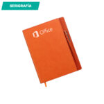 LIBRETA DUQM AZUL CLARO LB-082A ( LB-082 - LB082 - CON BOLÍGRAFO ) - Imagen 2