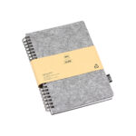 LIBRETA BELLARIA GRIS LB-089G ( LB-089 - LB089 - LIBRETAS,ECOLÓGICAS,ESPIRAL ) - Imagen 3