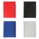 LIBRETA CORCOLLE GRIS CLARO LB-094G ( LB-094 - LB094 - ESPIRAL ) - Imagen 7