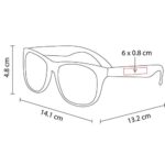 LENTES SUNSET AZUL LEN 001 A (PLÁSTICO) - Imagen 3