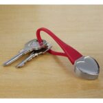 LLAVERO LOVE ROJO M 2040 (HULE - METAL) - Imagen 2