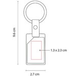 LLAVERO GERSOPPA NEGRO M 2085 N (CURPIEL - METAL) - Imagen 4