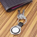 LLAVERO DARINI NEGRO M 2310 N (CURPIEL - METAL) - Imagen 2