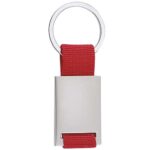 LLAVERO CASPIO ROJO M 5813 R (METAL - TELA)