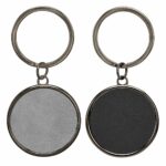 LLAVERO ROMA GRIS M 6860 G (CURPIEL - METAL) - Imagen 2