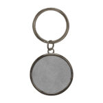 LLAVERO ROMA GRIS M 6860 G (CURPIEL - METAL)