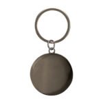 LLAVERO ROMA NEGRO M 6860 N (CURPIEL - METAL) - Imagen 2