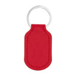 LLAVERO AMARAL ROJO M 6880 R (CURPIEL - METAL) - Imagen 2