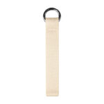 M 7989 BE - LLAVERO TISSU BEIGE (BEIGE - METAL - POLIESTER) - Imagen 2