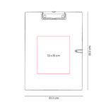 M 80240 N - CARPETA RENDES NEGRO (NEGRO - CUERO RECICLADO - CARTON - PAPEL) - Imagen 7