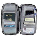 PORTA PASAPORTE SKANA NEGRO M 80640 N (POLIÉSTER) - Imagen 2