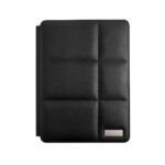 CARPETA NABU NEGRO M 9090 N (CURPIEL - METAL)