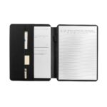 CARPETA NABU NEGRO M 9090 N (CURPIEL - METAL) - Imagen 2