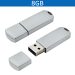 MEMORIA USB IRON 8GB (USB122-U) PLATA - Imagen 2