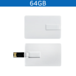 MEMORIA USB SLIM 64GB (USB409-U) BLANCO