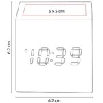 RELOJ TIME CUBE BEIGE MK 120 (MADERA) - Imagen 4