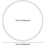 MOUSE PAD REDONDO BLANCO MOP 001 B (POLIURETANO) - Imagen 2