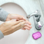 CONTENEDOR DE JABÓN MORADO CLARO PC-017M ( PC-017 - PC017 -  ) - Imagen 4