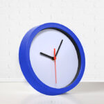 RELOJ DE PARED DE PLÁSTICO AZUL PD-002A ( PD-002 - PD002 - PARED Y ESCRITORIO ) - Imagen 2
