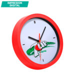 RELOJ DE PARED DE PLÁSTICO AZUL PD-002A ( PD-002 - PD002 - PARED Y ESCRITORIO ) - Imagen 4