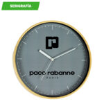 RELOJ DE PARED VERA GRIS PD-006G ( PD-006 - PD006 - PARED Y ESCRITORIO ) - Imagen 4