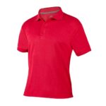 PLAYERA POLO LUTRY ROJO PLY 009 R-G (50% ALGODÓN PEINADO - 50% POLIÉSTER)