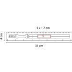 SET DE REGLA Y ACCESORIOS OBIDOS BLANCO PRE 003 (PLÁSTICO) - Imagen 4