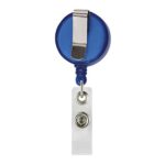 PORTAGAFETE RETRÁCTIL AZUL TRASLUCIDO PRO 027 A (PLÁSTICO) - Imagen 2