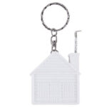 LLAVERO FLEXÓMETRO CASITA BLANCO PRO 034 (PLÁSTICO)