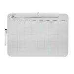 PRO 071 B - PINTARRÓN VECKA (BLANCO - MELAMINA - MDF - RUBBER - PLASTICO) - Imagen 7